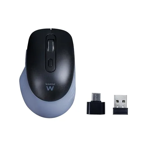 Ewent EW3204 souris sans fil 2,4 GHz silencieuse
