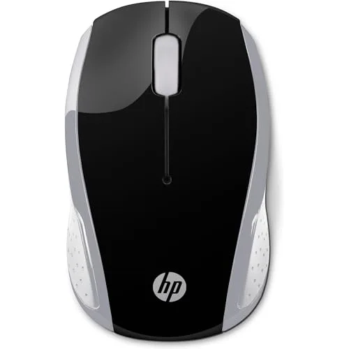 HP 200 Souris sans fil argent vif 1000 dpi