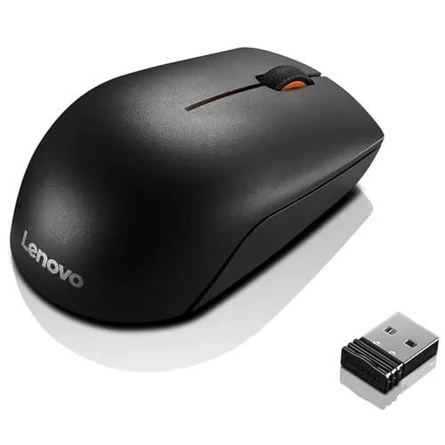 Lenovo 300 Souris sans fil compacte, 3 boutons, noir