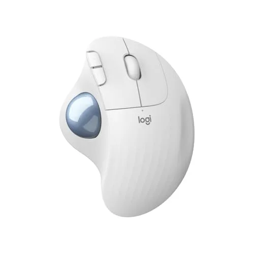 Logitech ERGO M575 Blanc Trackball sans fil