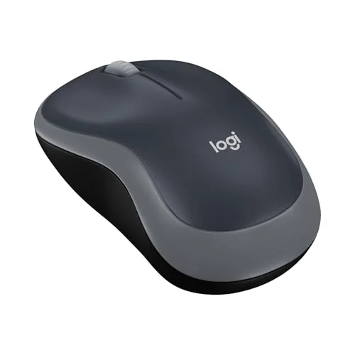 Logitech M185 Gris sans fil 1000 dpi ambidextre