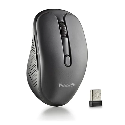 NGS Evo Rust Black souris sans fil rechargeable 1600 dpi