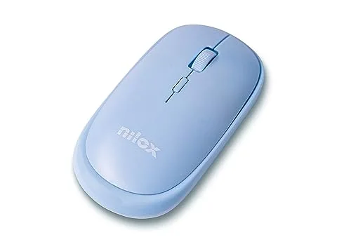 Nilox Souris sans fil Light Blue
