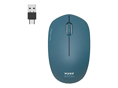 PORT Designs Collection 2 Souris sans fil 2,4 GHz bleu