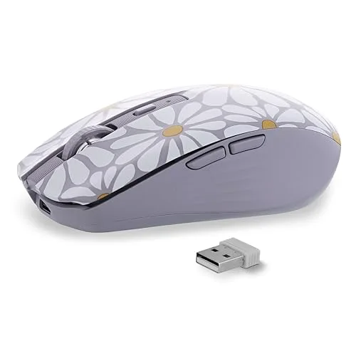 T'nB FLOWER Souris sans fil Bluetooth rechargeable 1600 DPI