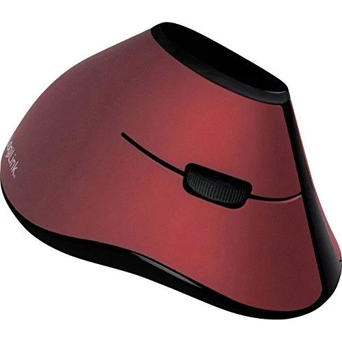 LogiLink Ergonomic Vertical 5 boutons sans fil rouge