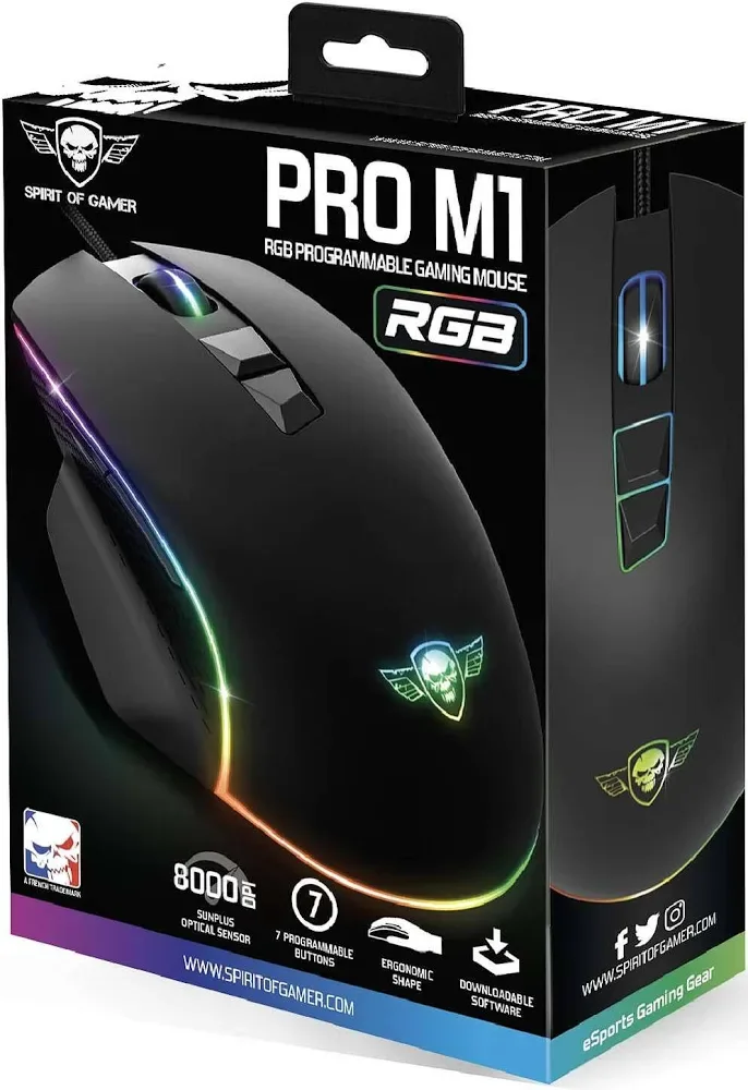 Spirit Of Gamer Pro M1 Noir - vue 4