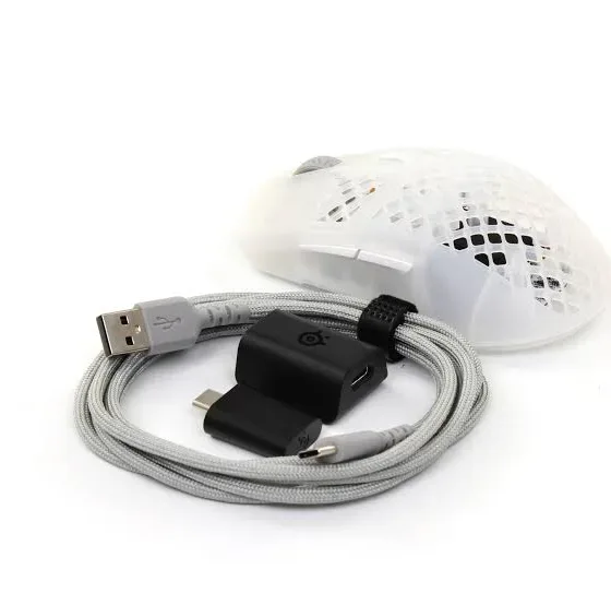 SteelSeries Aerox 3 Ghost Blanc - vue 4