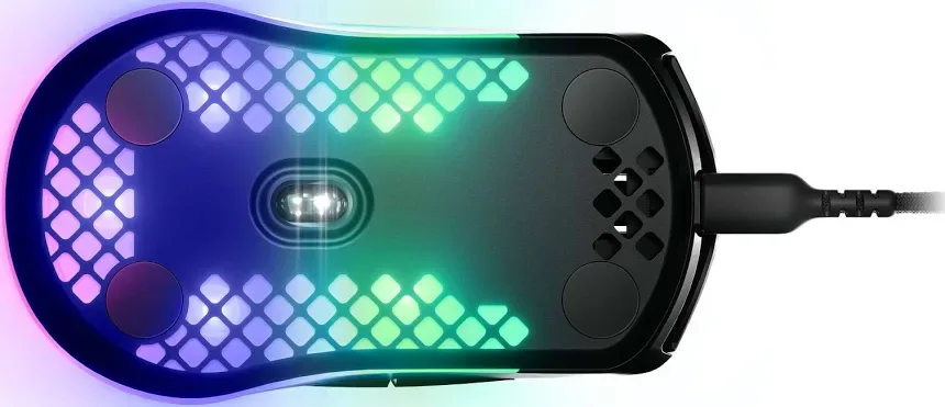 SteelSeries Aerox 3 Noir - vue 2