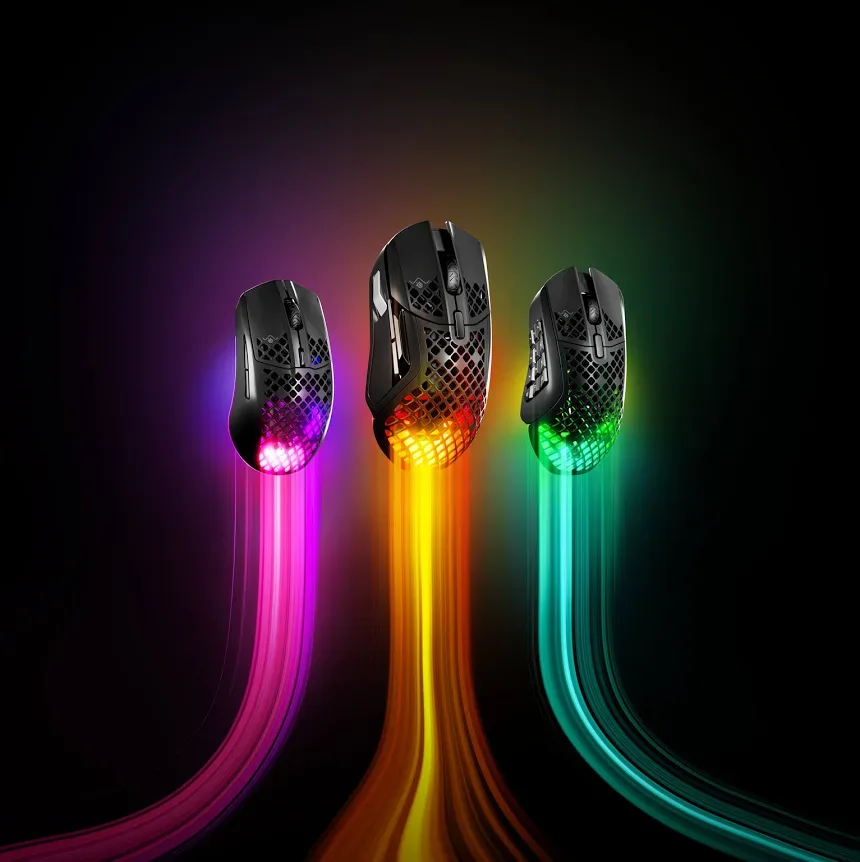 SteelSeries Aerox 5 Noir - vue 3
