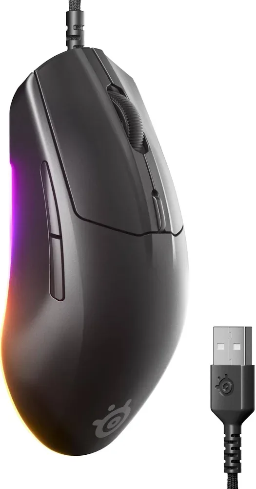 SteelSeries Rival 3 Gen 2 Noir - vue 1