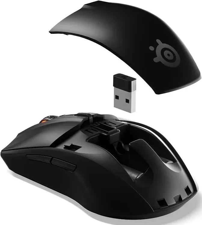 SteelSeries Rival 3 Wireless Noir - vue 5