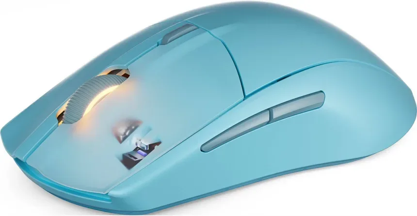 SteelSeries Rival 3 WL Gen 2 Bleu ciel - vue 4