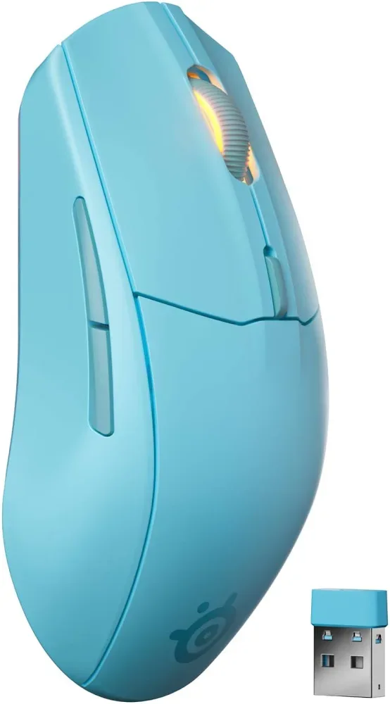 SteelSeries Rival 3 WL Gen 2 Bleu ciel - vue 1