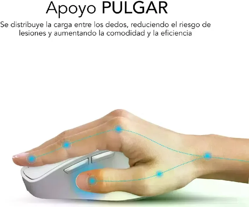SUBBLIM Comfort Ergo Dual Blanc - vue 2