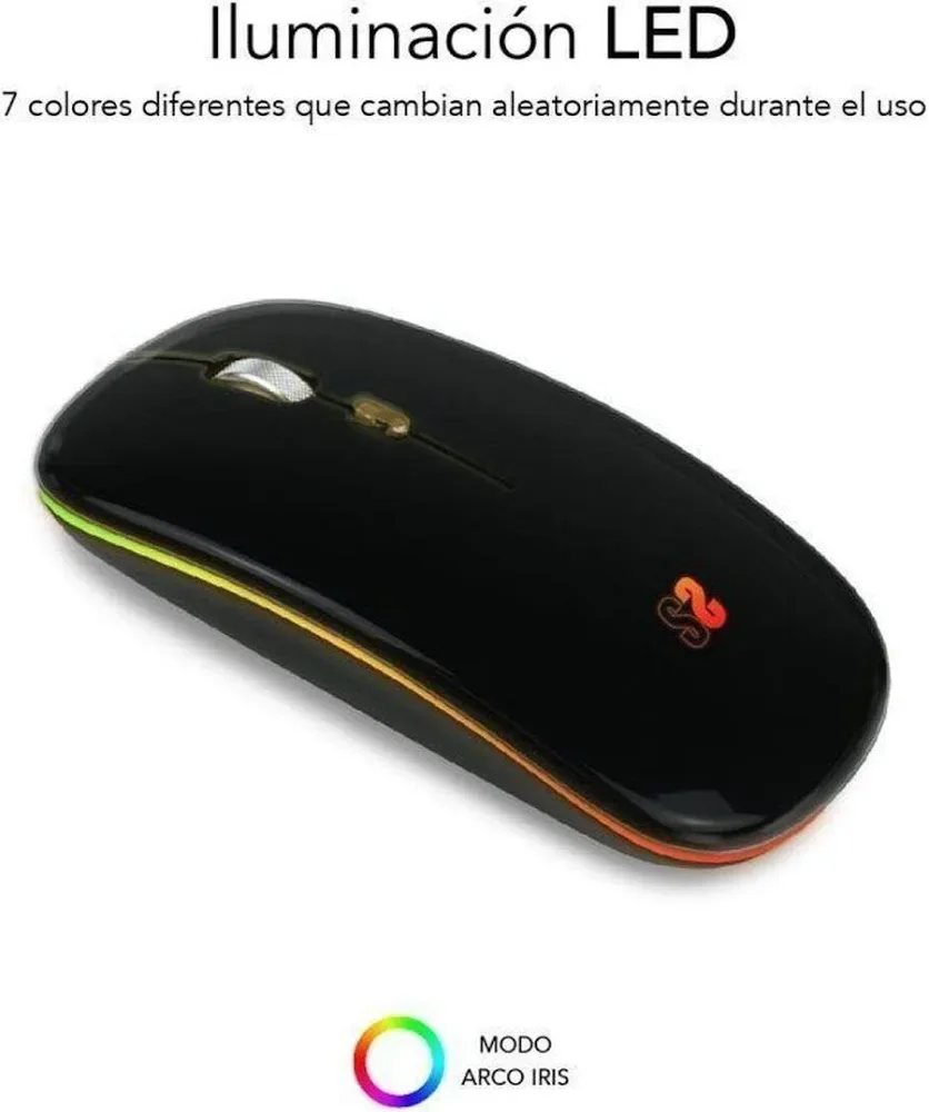 SUBBLIM LED Double Noir - vue 3