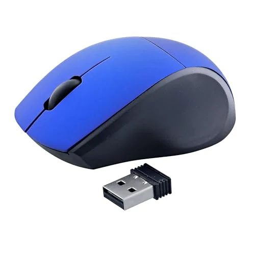 T'nB MM240 Souris sans fil optique 2,4 GHz bleue