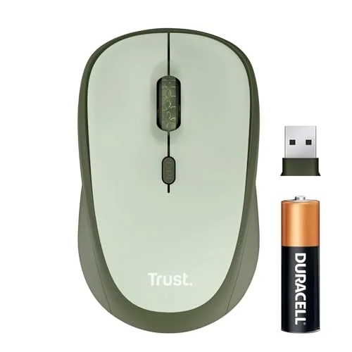 Trust Yvi+ Souris sans fil silencieuse 1600 dpi