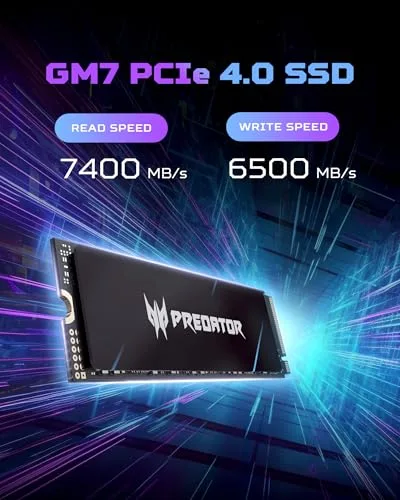 Acer Predator GM7 2 To SSD NVMe - vue 3