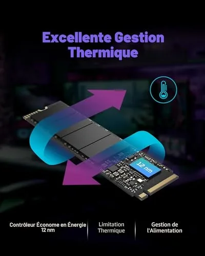 Acer Predator GM7 2 To SSD NVMe - vue 4
