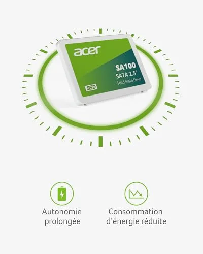 Acer SA100 960 Go SSD SATA 3 - vue 5