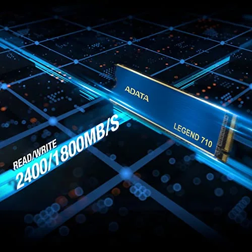 ADATA Legend 710 1To M.2 NVMe - vue 3