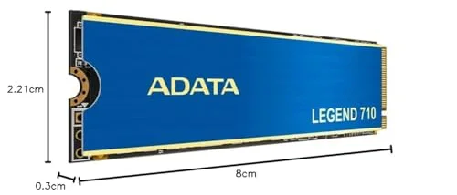 ADATA Legend 710 512Go NVMe - vue 5