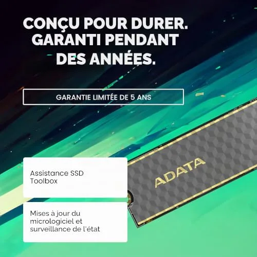ADATA LEGEND 860 1 To SSD PCIe 4.0 - vue 8