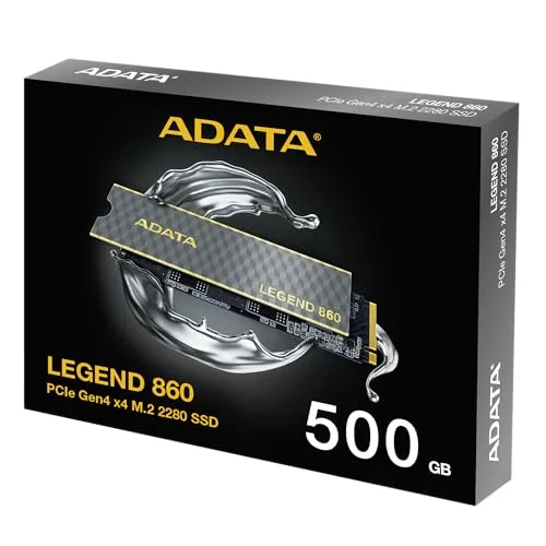 ADATA Legend 860 500 Go SSD PCIe 4.0 - vue 6