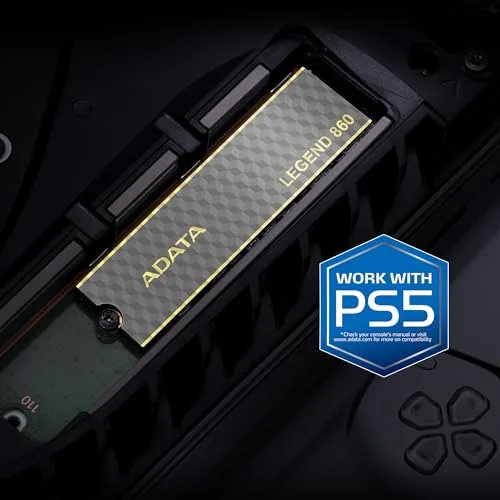 ADATA Legend 860 500 Go SSD PCIe 4.0 - vue 9