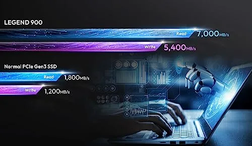 ADATA Legend 900 Colorbox 512 Go SSD PCIe Gen4 - vue 7