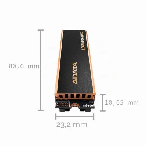 ADATA LEGEND 960 MAX 1 TB SSD - vue 3