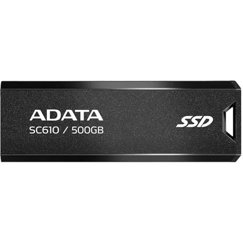 ADATA SC610 500 Go SSD Externe Noir - vue 2