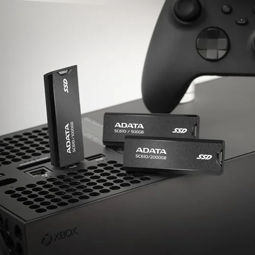 ADATA SC610 500 Go SSD Externe Noir - vue 9