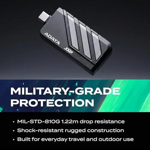 ADATA SC735 2TB SSD Externe USB-C - vue 6