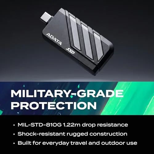 ADATA SC735 2TB SSD Externe USB-C - vue 6