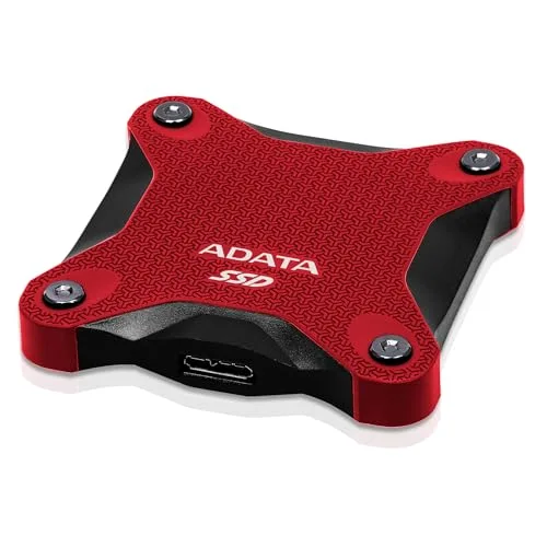 ADATA SD620 1TB SSD Externe Rouge - vue 3