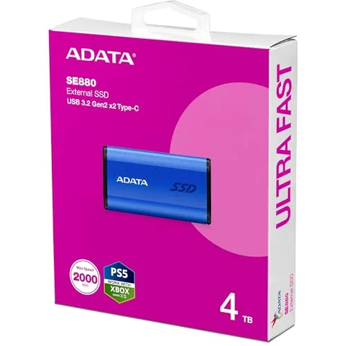 ADATA SE880 4TB SSD Externe USB-C - vue 5