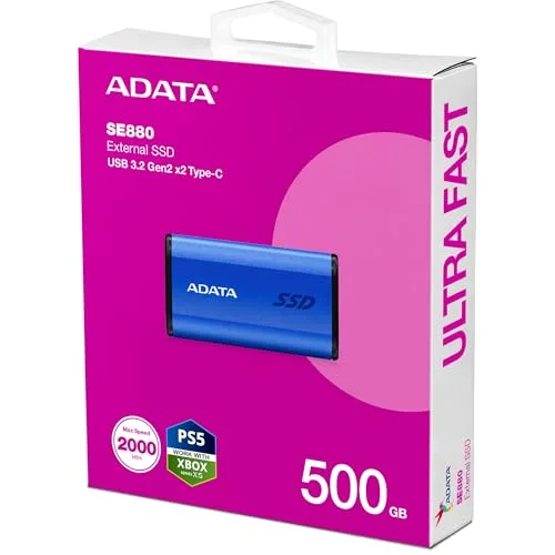 ADATA SE880 500GB SSD Externe USB-C - vue 5