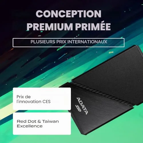 ADATA SE920 1 To SSD Externe USB 4 - vue 9
