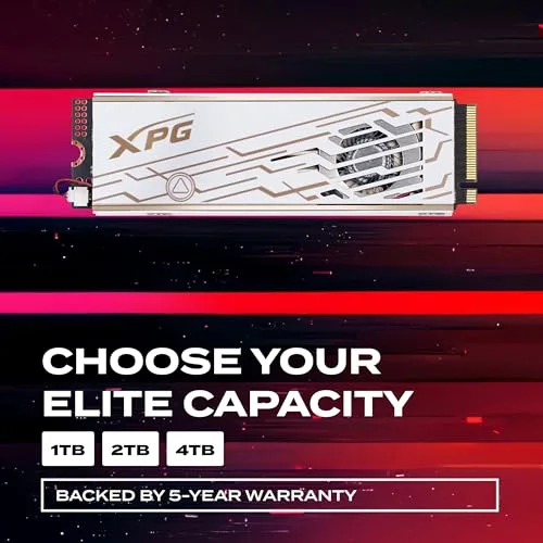 ADATA XPG MARS 980 PRO 2 To PCIe 5.0 - vue 3