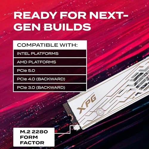 ADATA XPG MARS 980 PRO 2 To PCIe 5.0 - vue 5