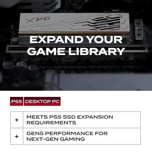 ADATA XPG MARS 980 PRO 2 To PCIe 5.0 - vue 6