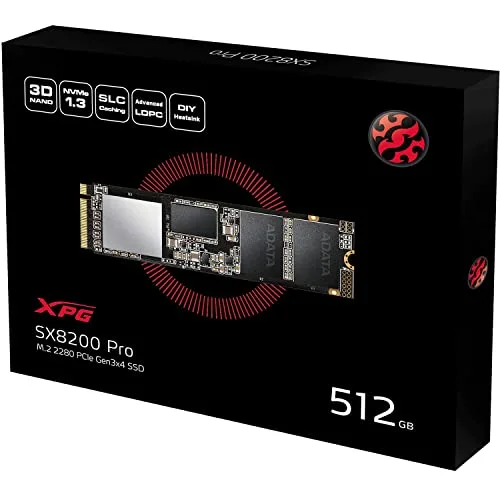 ADATA XPG SX8200 Pro 512 Go - vue 7