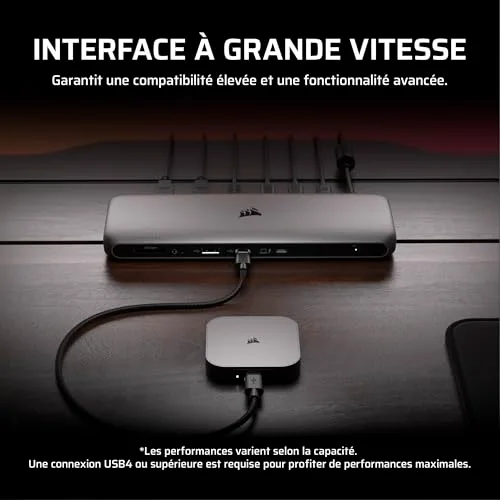 Corsair EX400U 2 To USB4 - vue 3