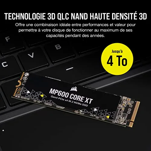 Corsair MP600 CORE XT 4 To - vue 4