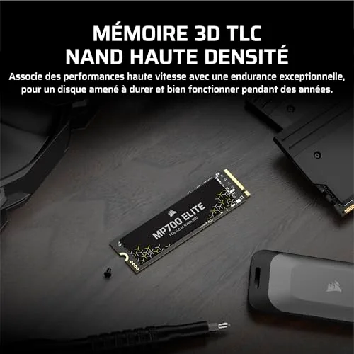 Corsair MP700 Elite 1 To PCIe 5.0 - vue 5