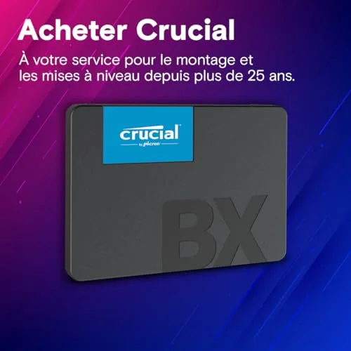 Crucial BX500 SSD 240GB - vue 6