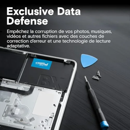 Crucial BX500 SSD 480GB - vue 3
