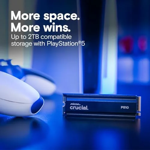 Crucial P510 1TB PCIe 5.0 SSD - vue 7